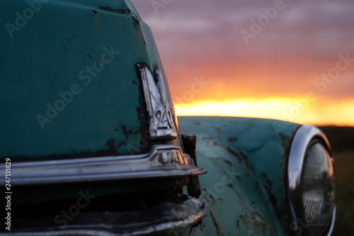 old rusty car