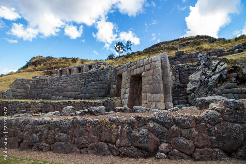 Zona arqueológica en Cusco Perú