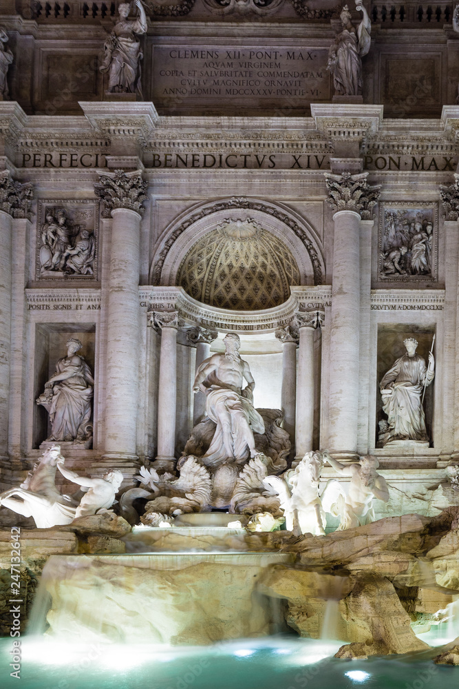 Trevi Brunnen Rom Italien