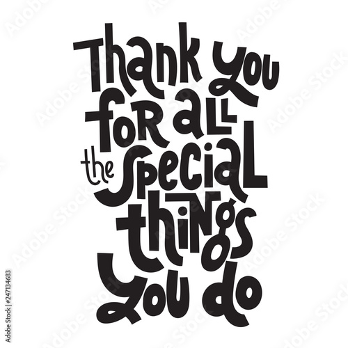 Thank you quotes and stickers