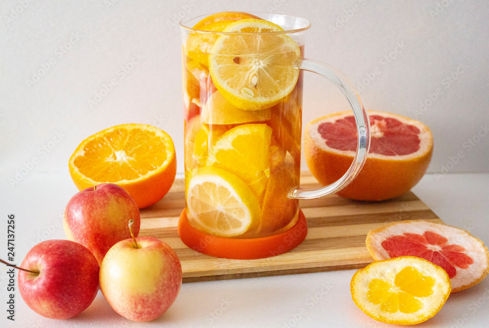 Fresh and healthy vitamin C tea Fresh and healthy vitamin C tea