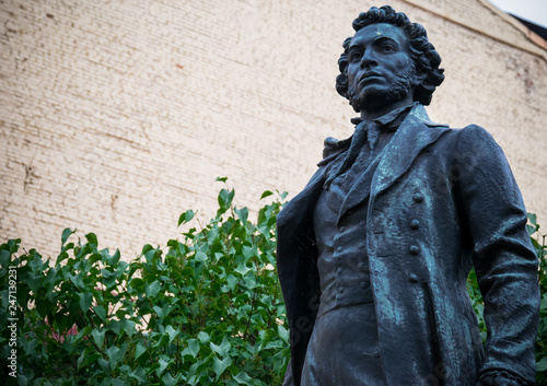 Photography Monument to Alexander Pushkin in Saint Petersburg
