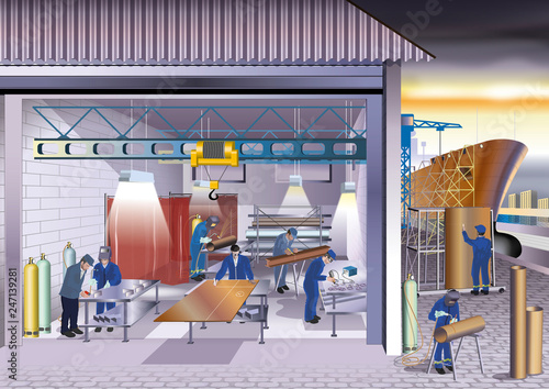 Welding workshop