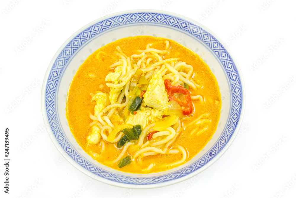 soupe asiatique au poulet