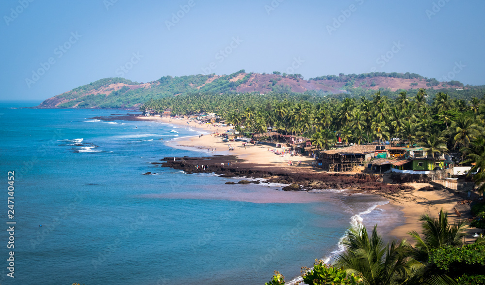 Anjuna Beach in North Goa