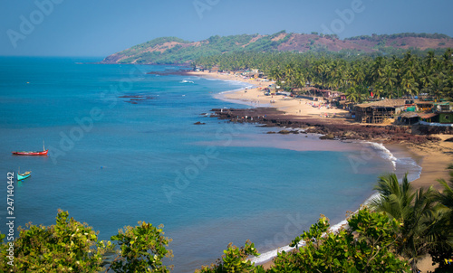 Anjuna Beach in North Goa