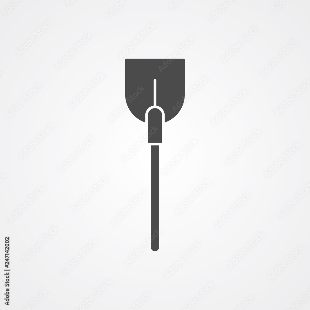 Shovel vector icon sign symbol Shovel vector icon sign symbol