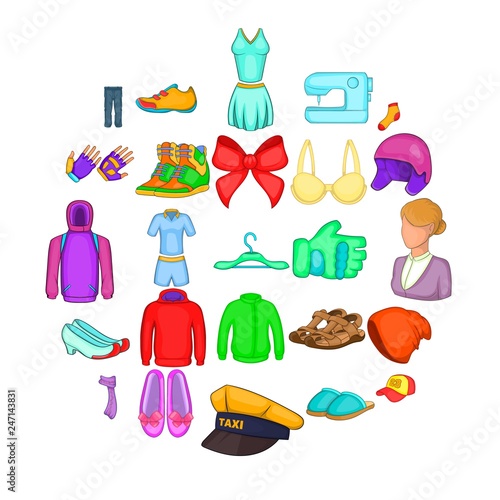 Dandy icons set. Cartoon set of 25 dandy vector icons for web isolated on white background