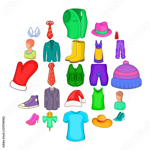 Rakish icons set. Cartoon set of 25 rakish vector icons for web isolated on white background