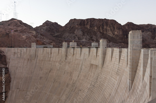 Hoover Dam, Nevada, Arizona, USA