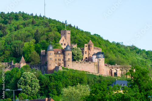Wertheim Castle near the town Wertheim in Baden-Wurttemberg Germany photo