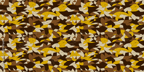 Camouflage background. Seamless pattern.Vector. 迷彩パターン