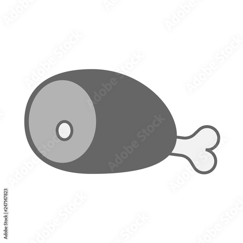 Gammon. Vector icon.