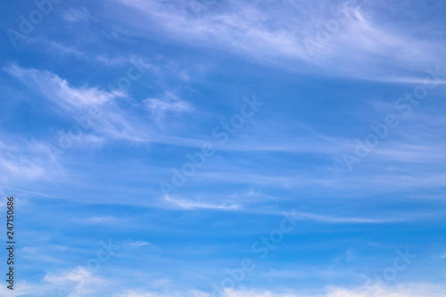 Fototapeta Naklejka Na Ścianę i Meble -  blue sky with clouds background