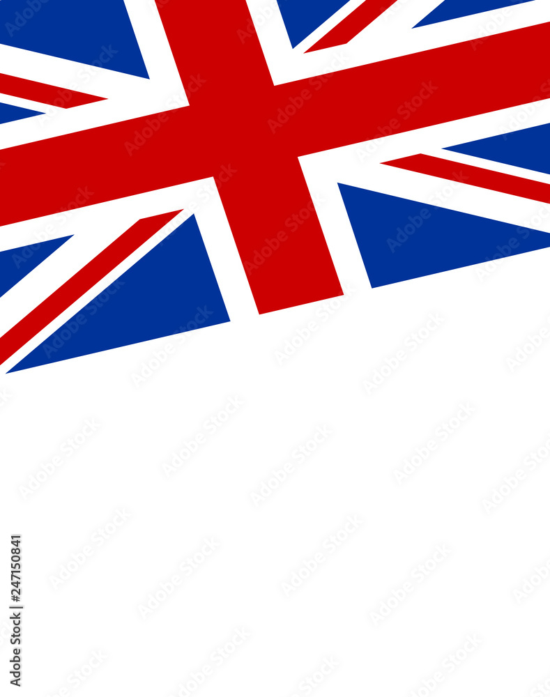 English flag frame with empty space for your text. English flag frame with empty space for your text.
