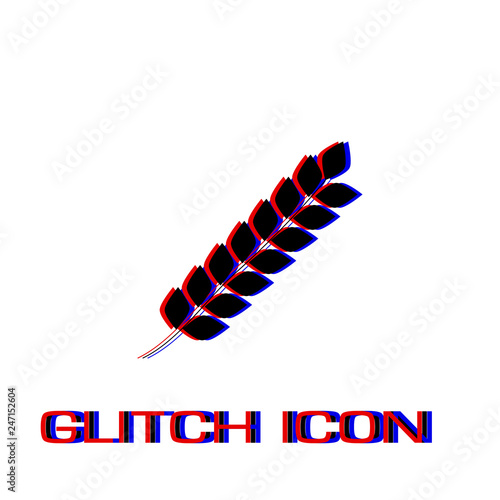 Spica icon flat.