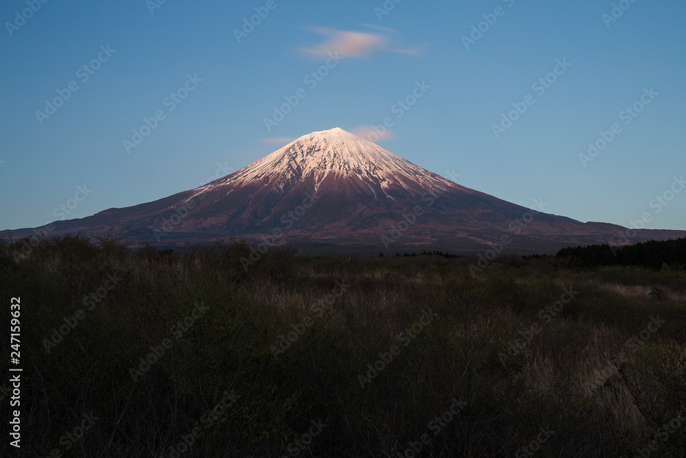 Mount Fuji Rural Perspective