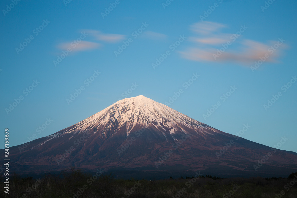 Mount Fuji Rural Perspective