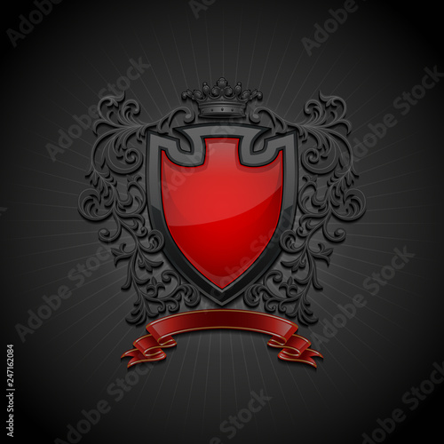 Coat of arms. Decorative symbol