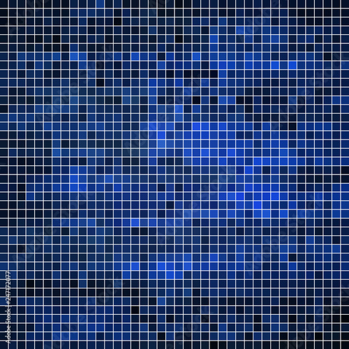 abstract vector square pixel mosaic background