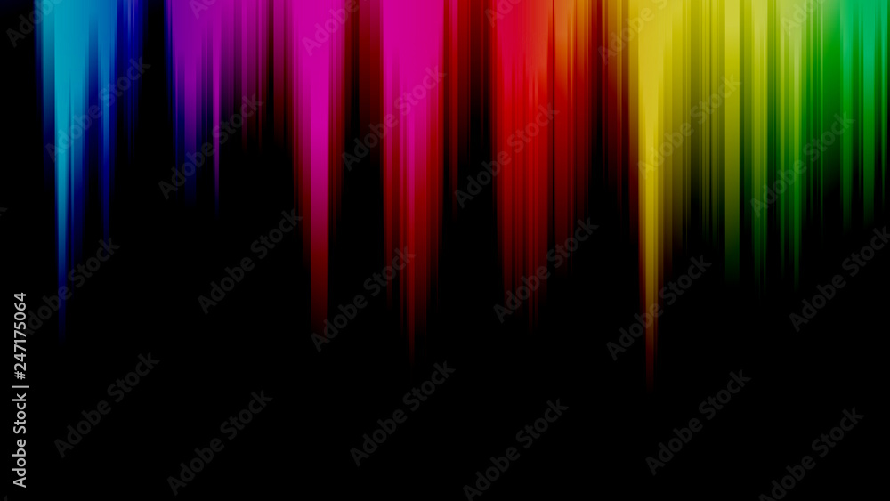Abstract colorful rainbow background art
