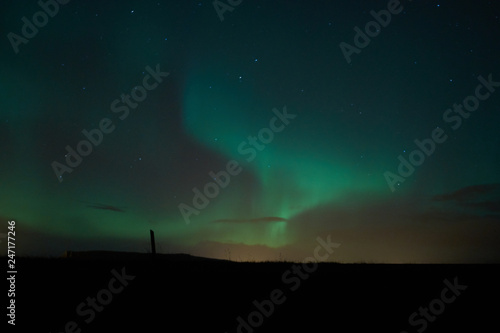 Northern lights in iceland