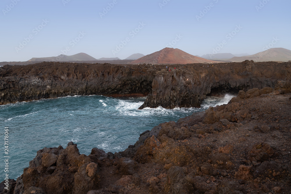 Los hervideros Lanzarote Canarie Los hervideros Lanzarote Canarie