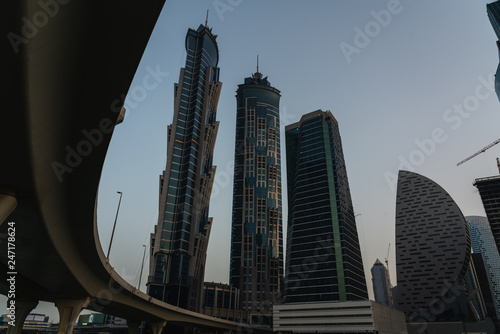 Photography Dubai skyline city, United arabic emirates, travel photography 2019
