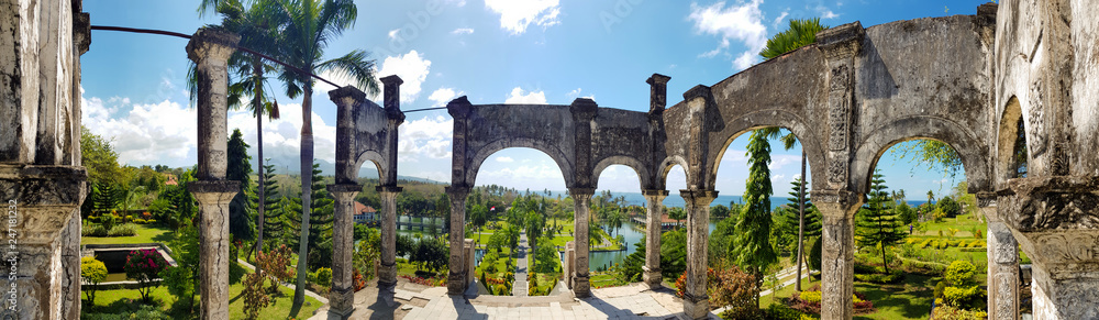 Taman Ujung Water Palace panorama