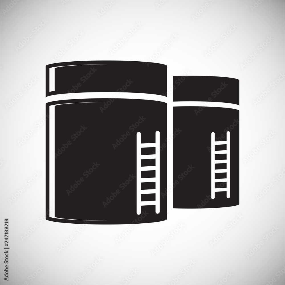 Oil delivery icon on white background for graphic and web design, Modern simple vector sign. Internet concept. Trendy symbol for website design web button or mobile app Oil delivery icon on white background for graphic and web design, Modern simple vector sign. Internet concept. Trendy symbol for website design web button or mobile app