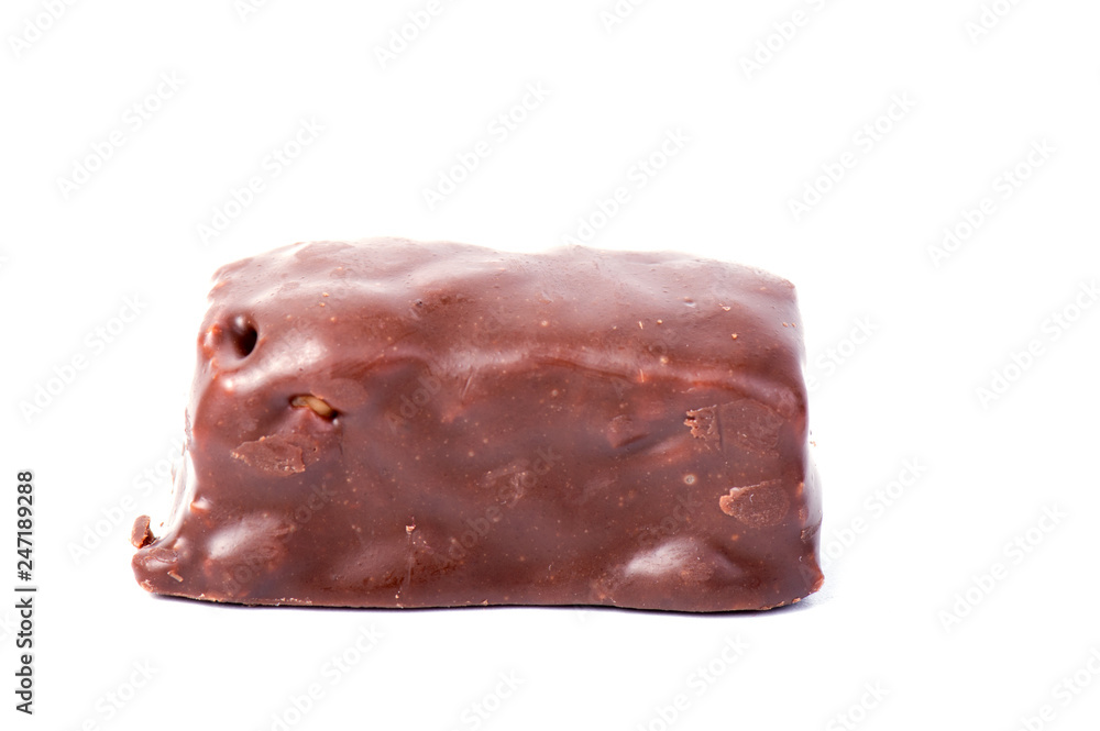 milk chocolate candies isolated on white background milk chocolate candies isolated on white background