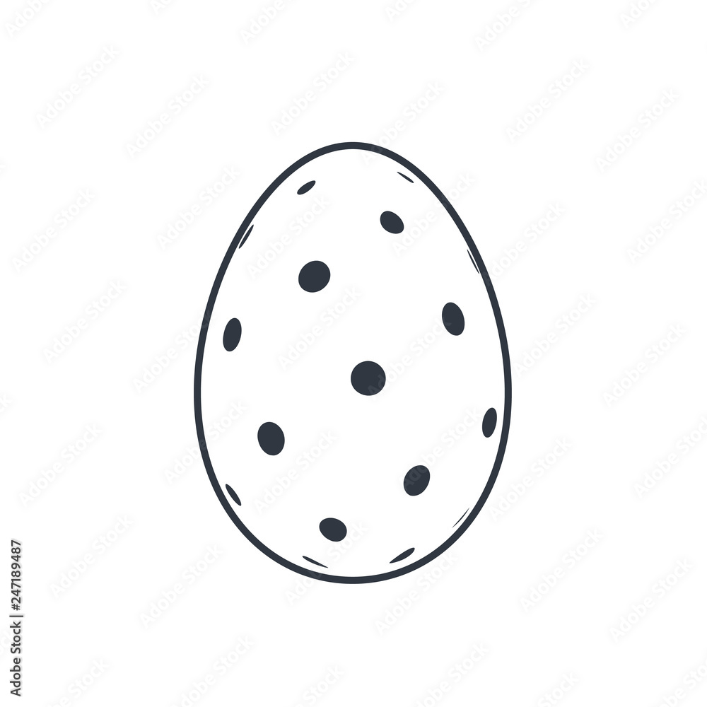 Easter egg icon. Black egg sign, isolated white background. Simple design, decoration Happy Easter. Holiday decorative element. Cute pattern ornament celebration. Spring symbol. Vector illustration Easter egg icon. Black egg sign, isolated white background. Simple design, decoration Happy Easter. Holiday decorative element. Cute pattern ornament celebration. Spring symbol. Vector illustration