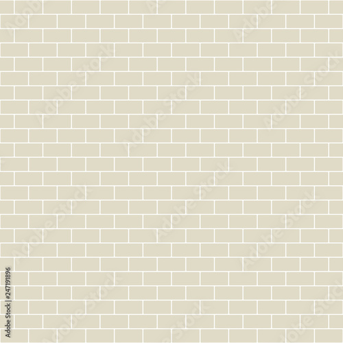 Subway Tile Seamless Pattern - Classic subway tile pattern design