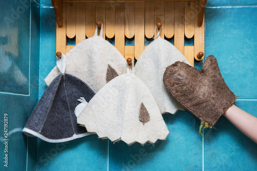 Wool protective caps from h...