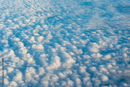 Sky and Cloud view on the plane