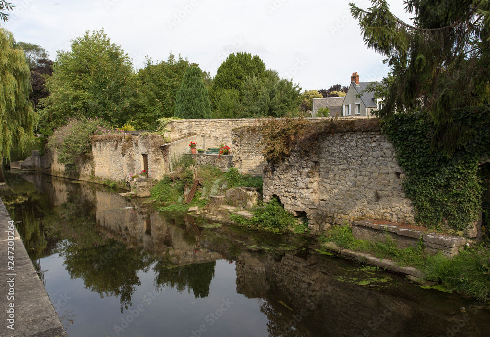 The small river in Bayeux