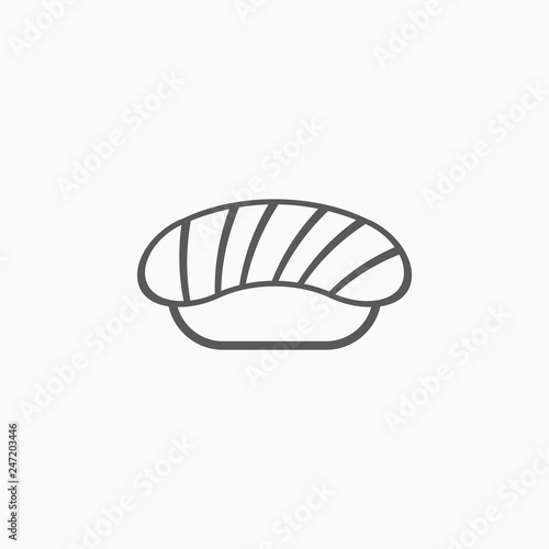 sushi icon, sushi vector