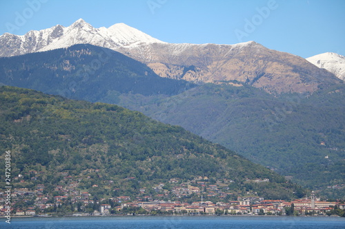 View to Pallanza Verbania from Stresa at Lake Maggiore, Piedmont Italy © ClaraNila