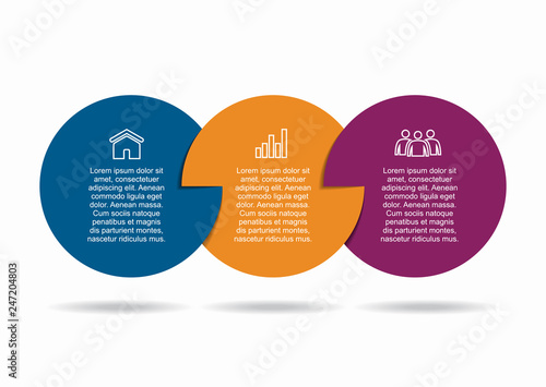 Infographic design template with place for your data. Vector illustration.