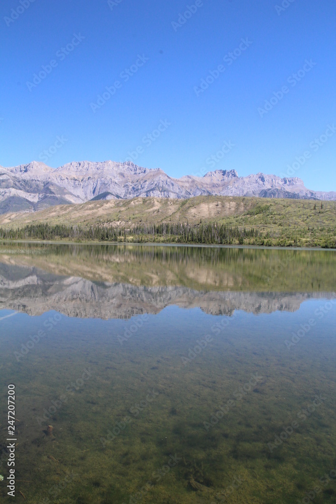 Calm Talbot Lake, Jasper National Park, Alberta