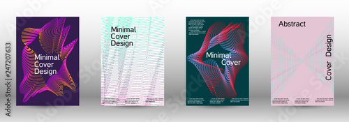 Minimal vector cover design with  linear waves.