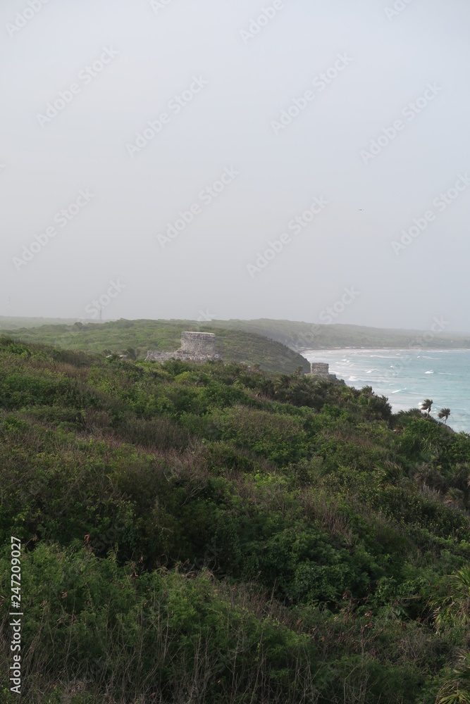 Perfect Beach at Tulum Mexico Perfect Beach at Tulum Mexico