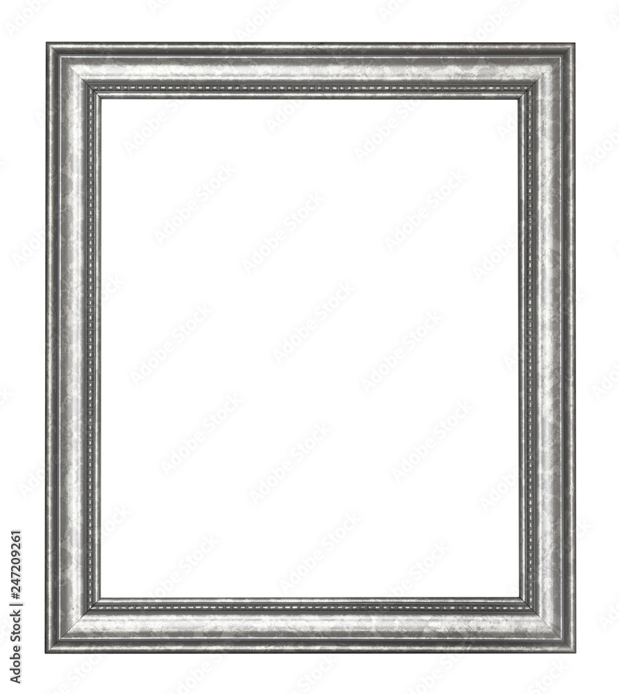 empty wide silver wooden picture frame empty wide silver wooden picture frame