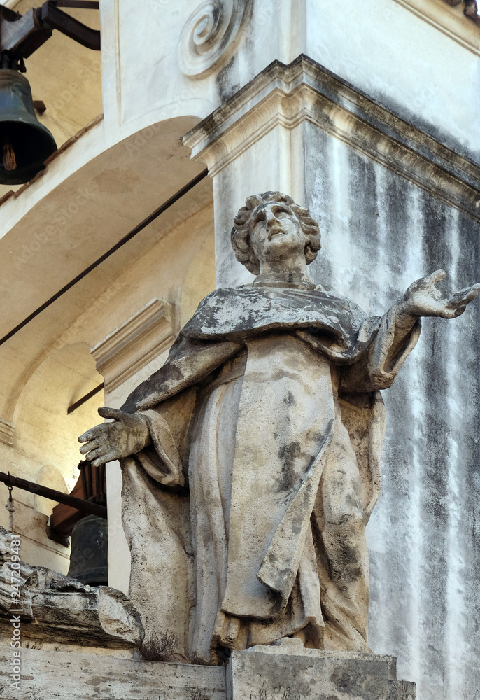 Blessed Francesco Patrizi by Andrea Fucigna, San Marcello al Corso church in Rome, Italy