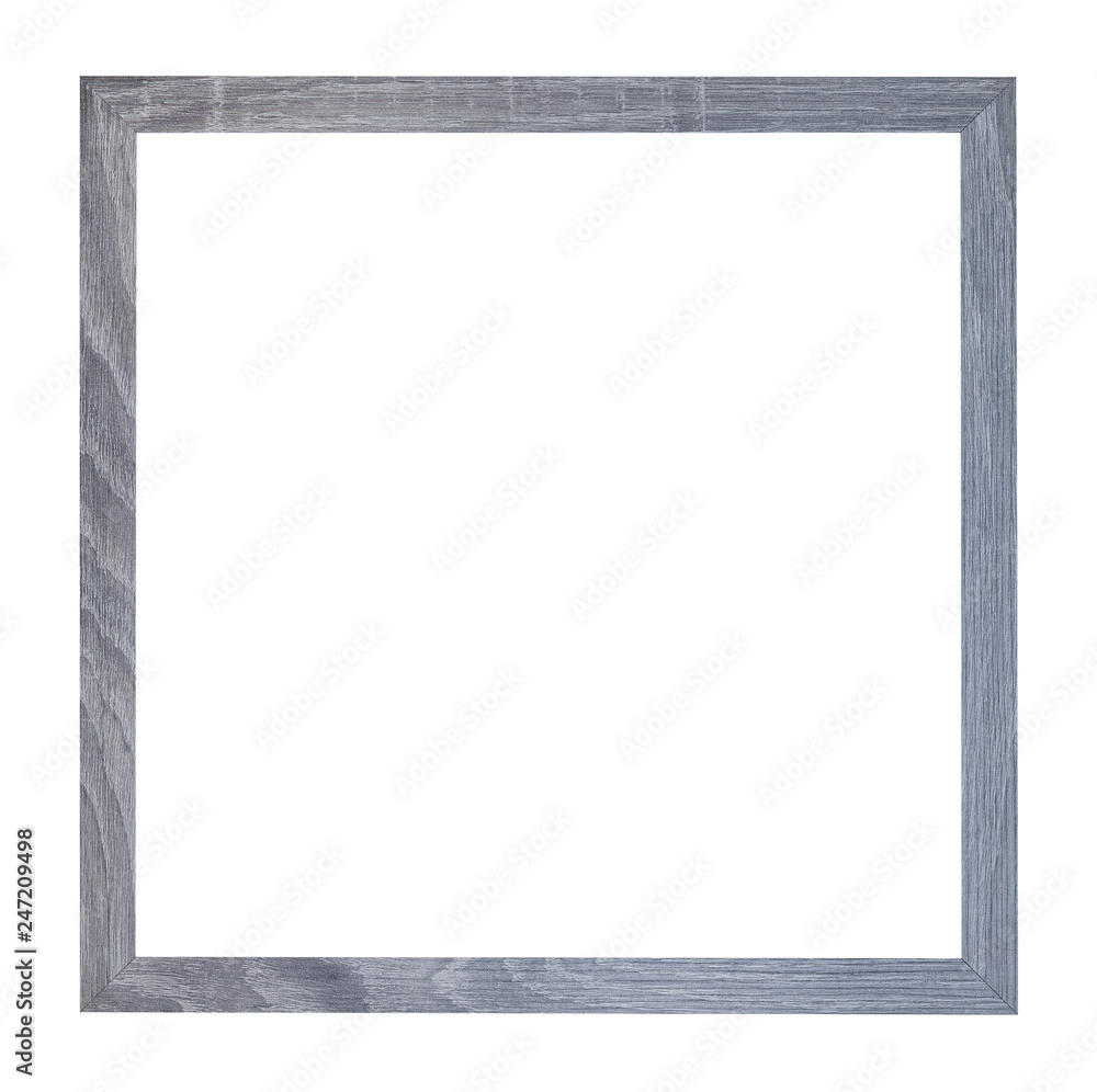 empty square gray wooden picture frame empty square gray wooden picture frame