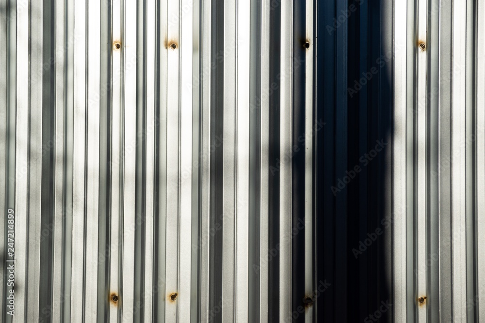Metal fence. Slovakia Metal fence. Slovakia
