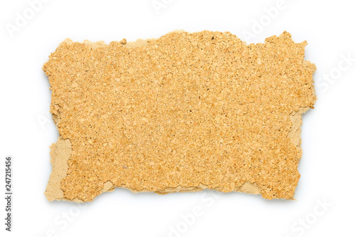 broken corkboard