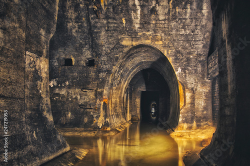 Photography Underground abandoned big system