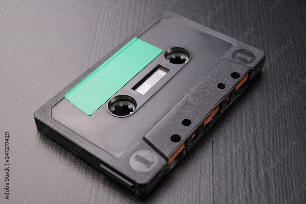 Audio cassette with space for text entry. Cassette without description. Audio cassette with space for text entry. Cassette without description.