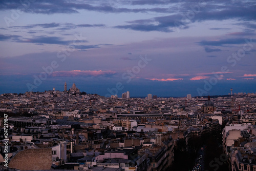 Sacre Coeur during Sunset
